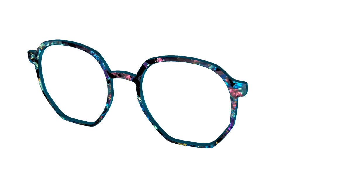 The Black Prismatic Pearl Tortoise