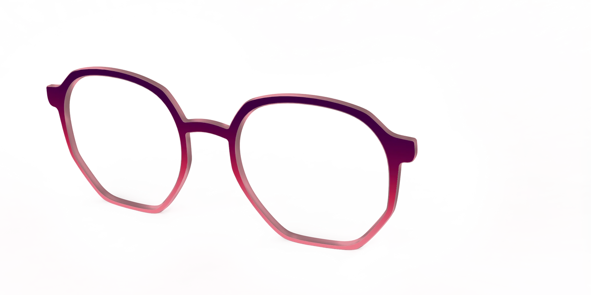 The Desert To Dusk Gradient Crystal