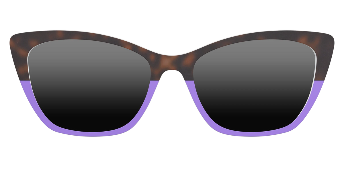 The Polarized Purple Tortoise Sun Top