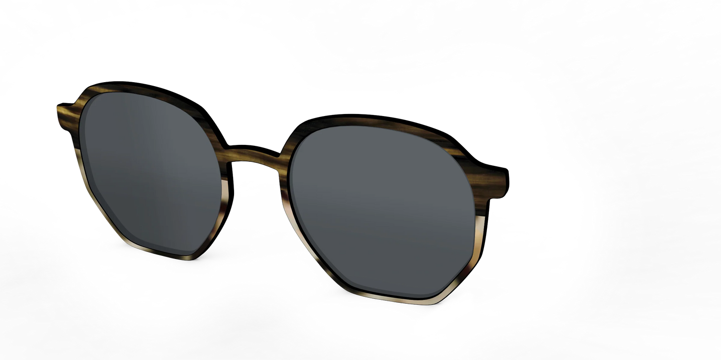 The Polarized Horn Tortoise Sun Top