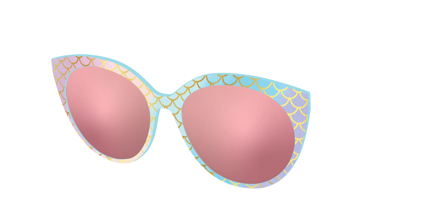 The Polarized Rainbow Mermaid Sun Top