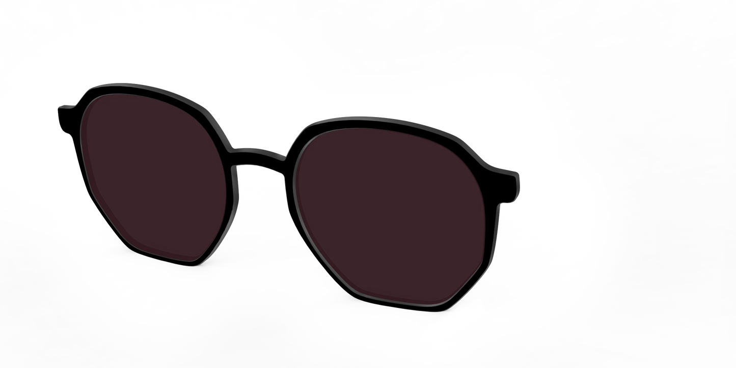 The Black with Water Lens