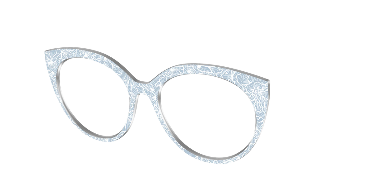The Something Blue Floral Lace