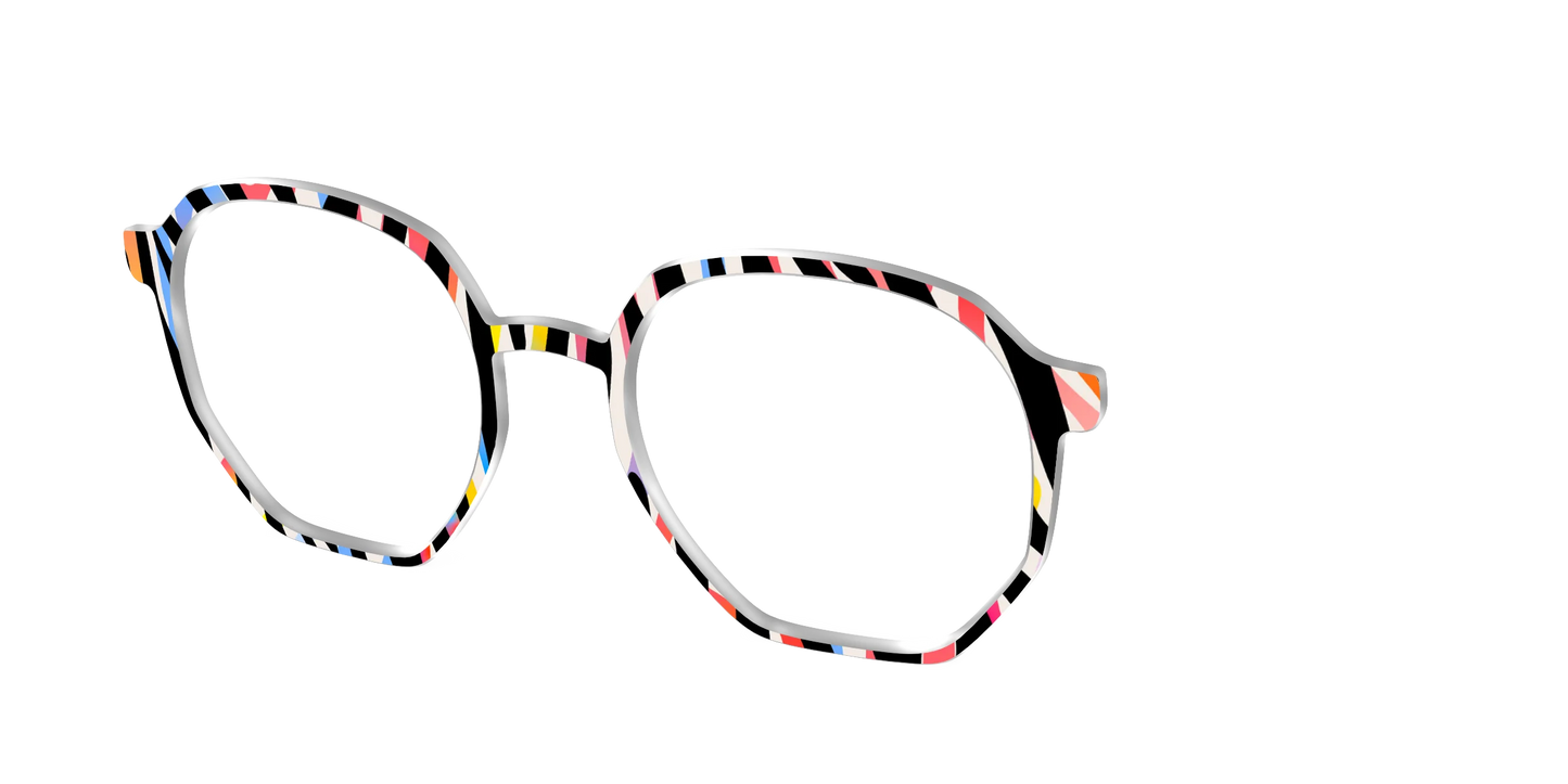 The Vivid Zebra Stripes