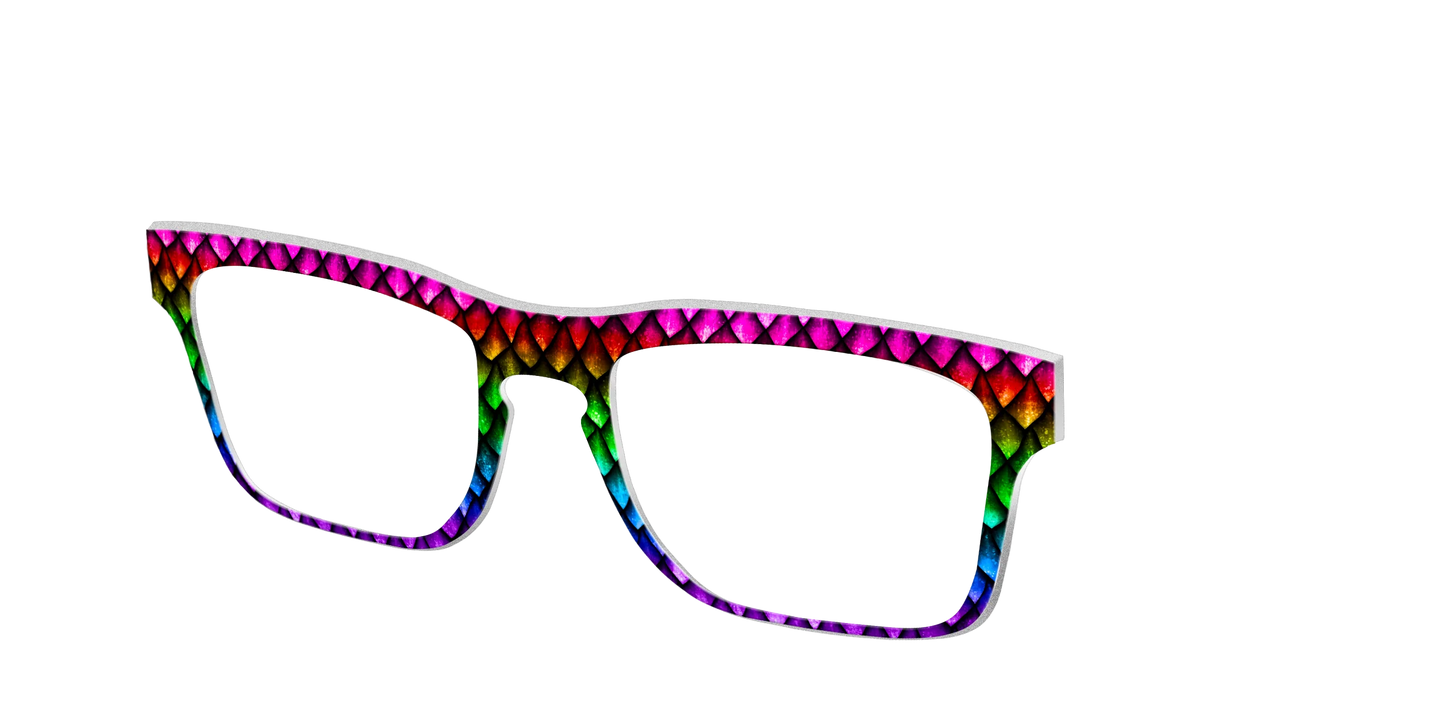The Rainbow Dragon Scales