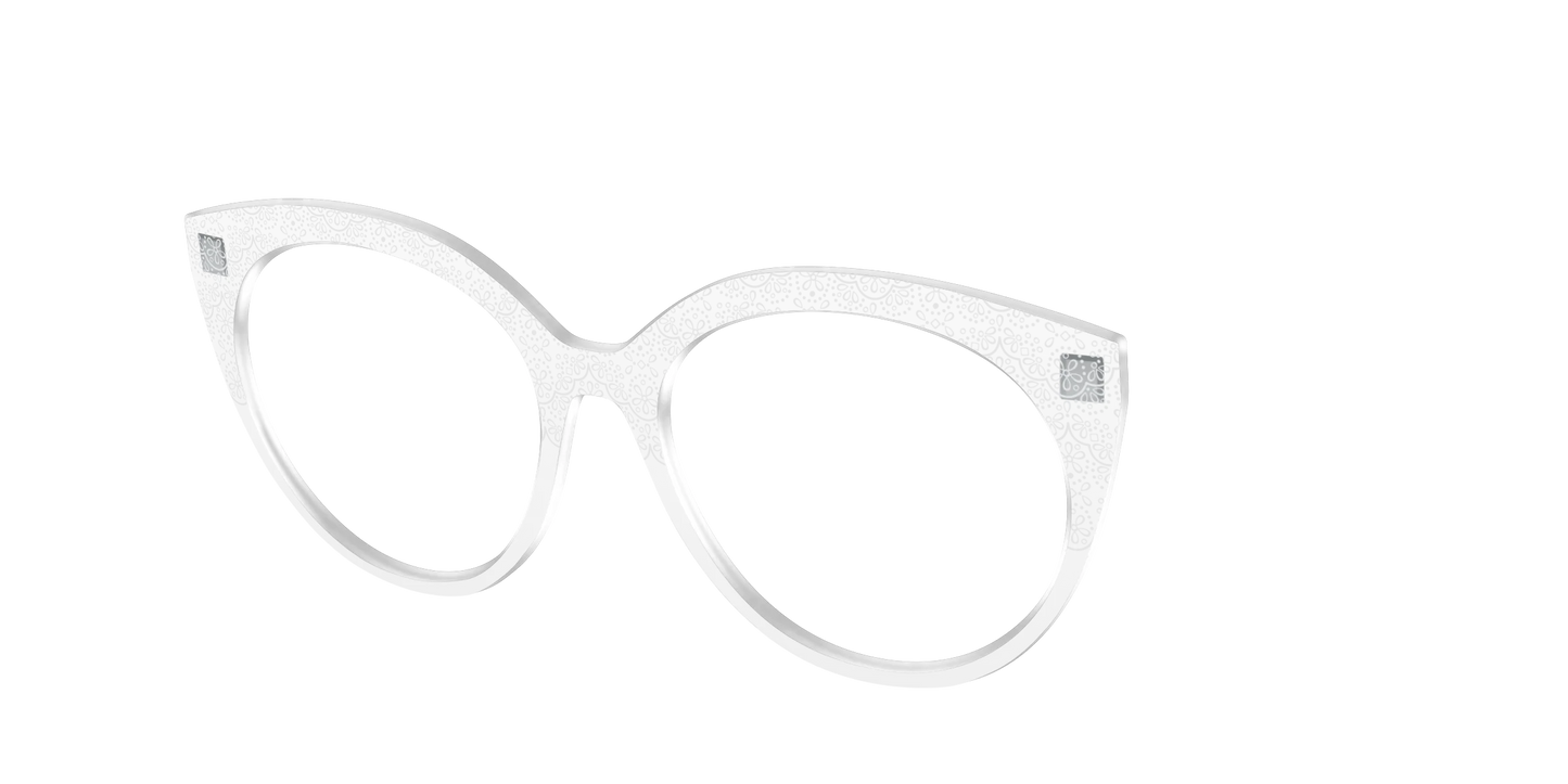 The White Eyelet Crystal