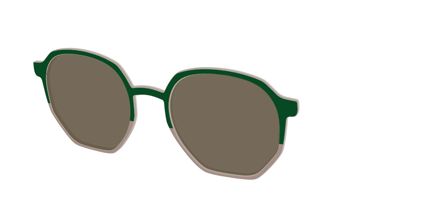 The Polarized Cedar & Sap Crystal Split Sun Top