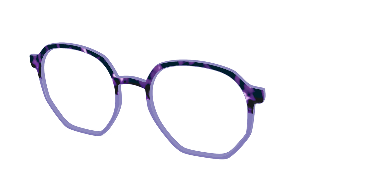 The Iris Tortoise Crystal Split