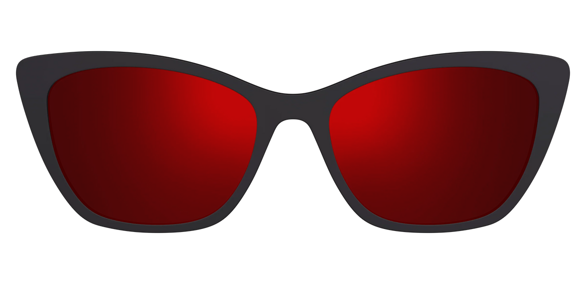 The Polarized Red Reflective Sun Top