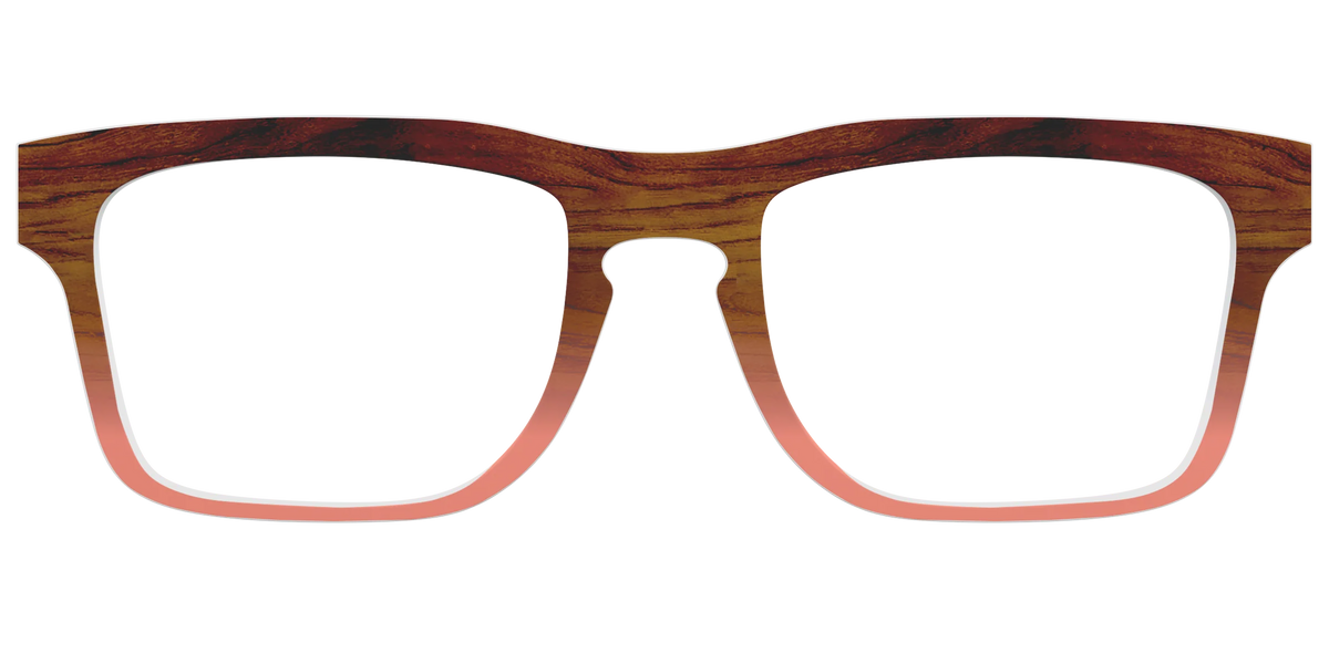 The Woodgrain to Peach Gradient