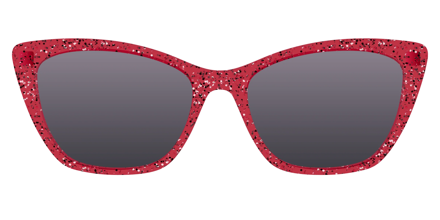 The Polarized Ruby Sparkle Sun Top