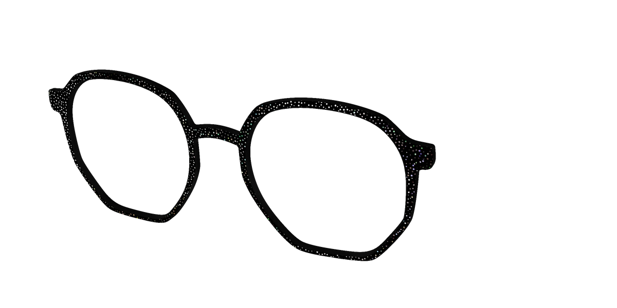 The Black Holographic Mini Dot