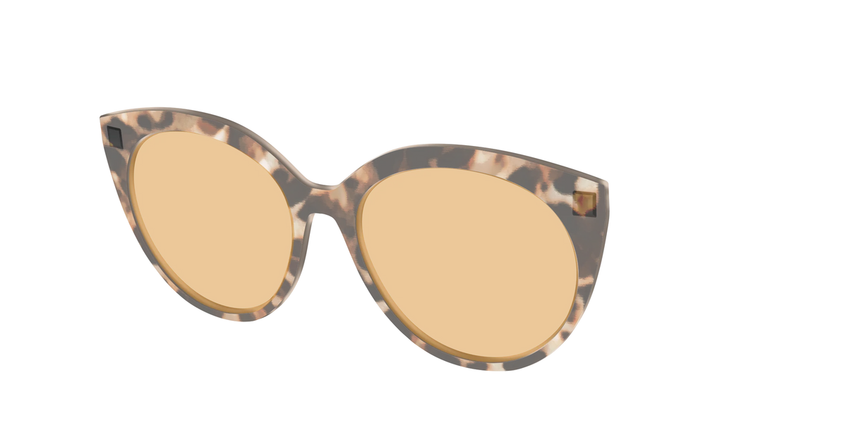 The Neutral Tort Crystal With Umber Brown Lens