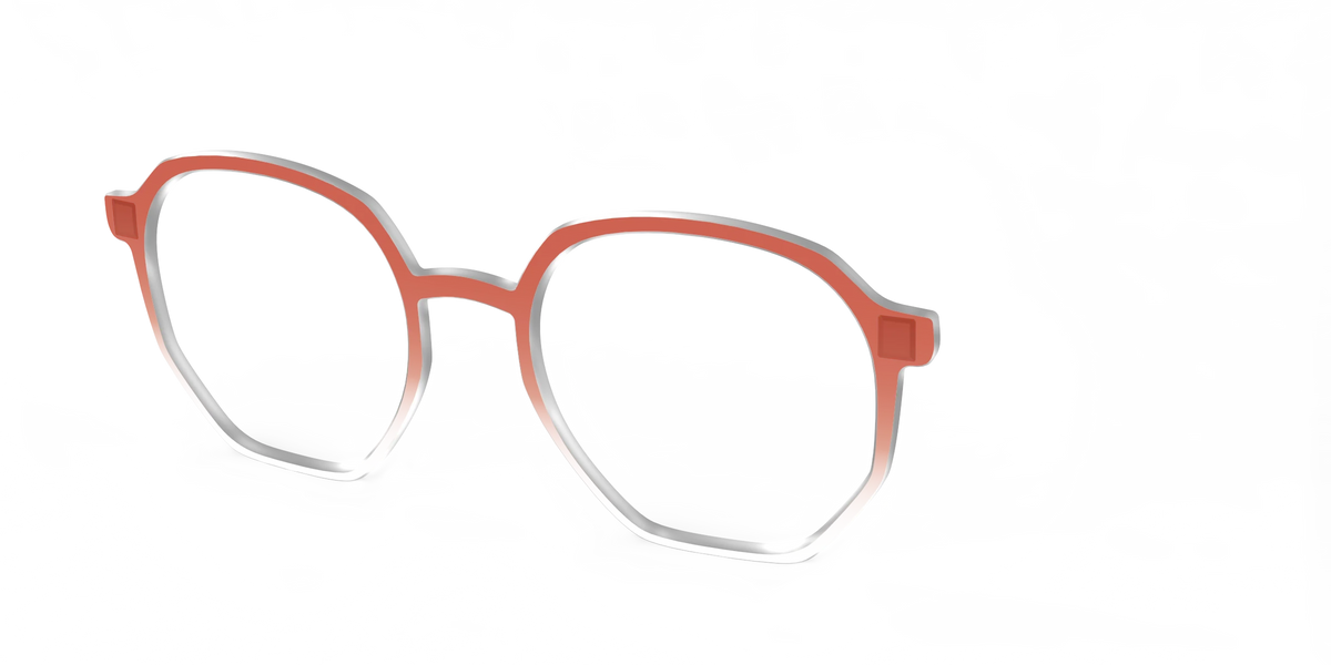 The Burnt Orange Gradient Crystal