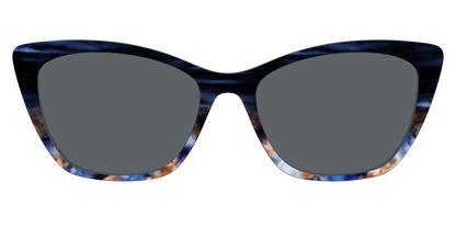 The Polarized Blue Horn Tortoise Sun Top