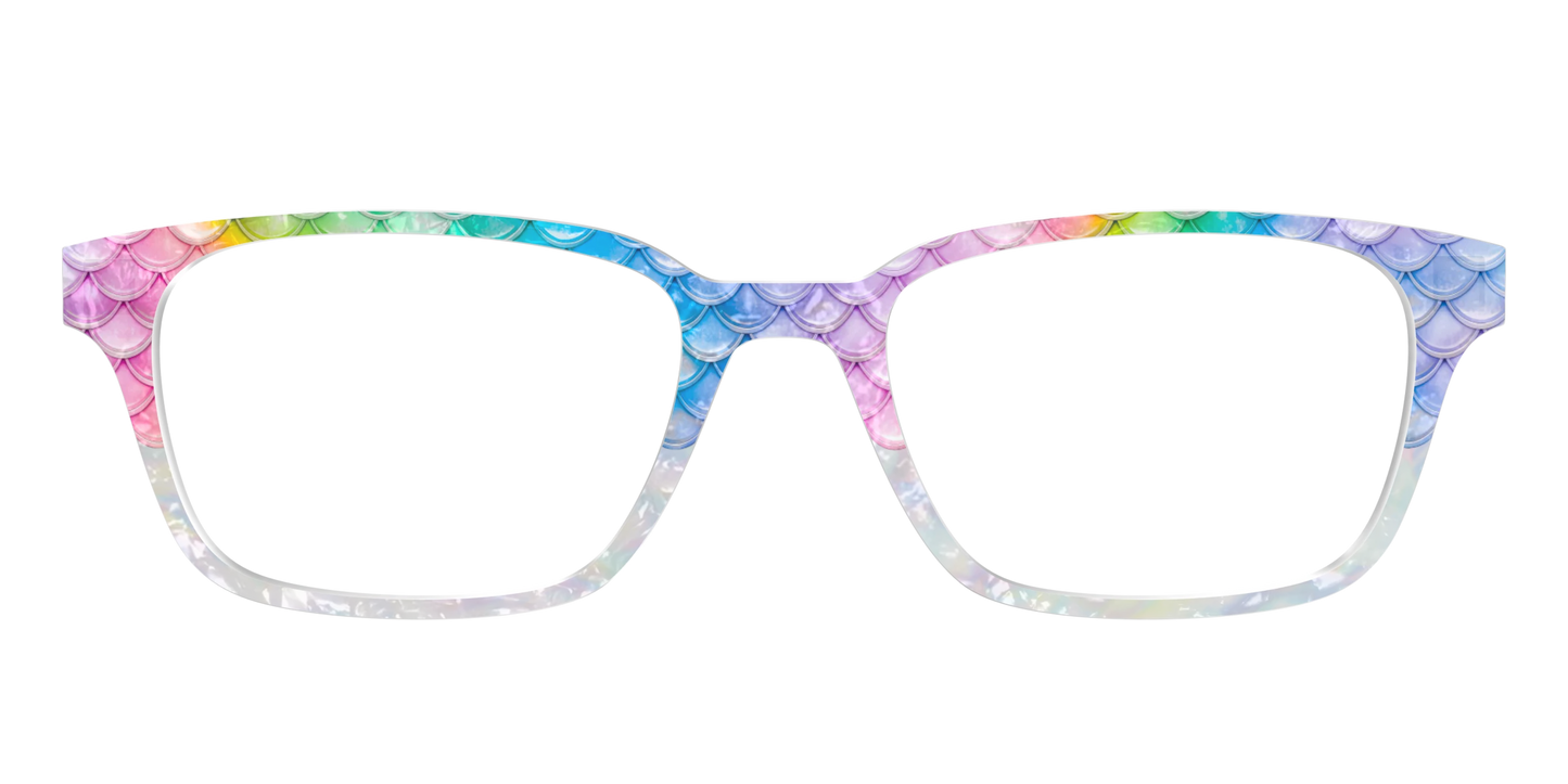 The Rainbow Pearl Scales Crystal