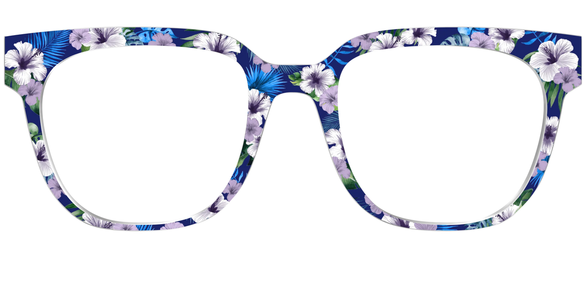 The Tropical Blue Blossoms