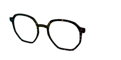 The Rainbow Foil Splatter