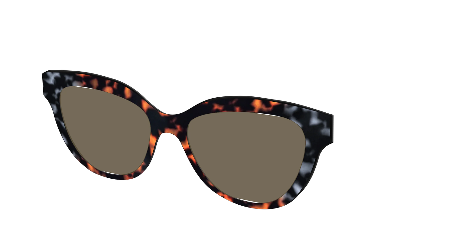 The Polarized Gray & Amber Tortoise Sun Top