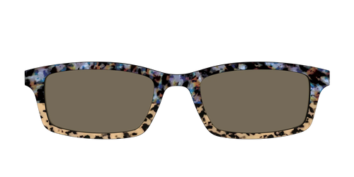 The Polarized Oasis Tortoise Split Sun Top