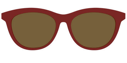 The Polarized Burgundy Sun Top