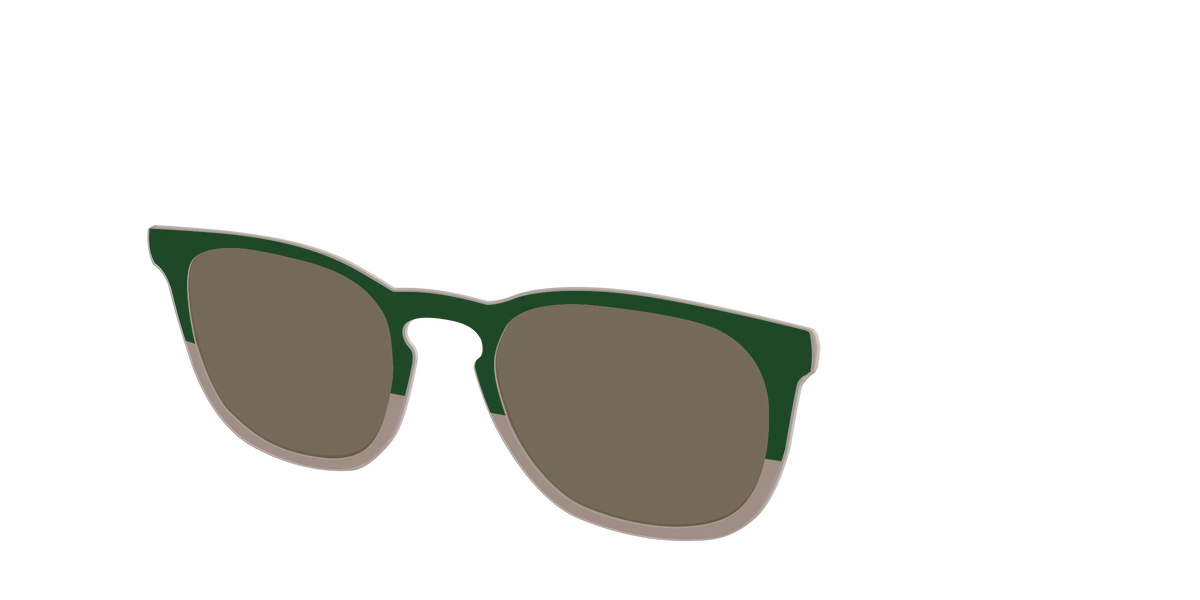 The Polarized Cedar & Sap Crystal Split Sun Top