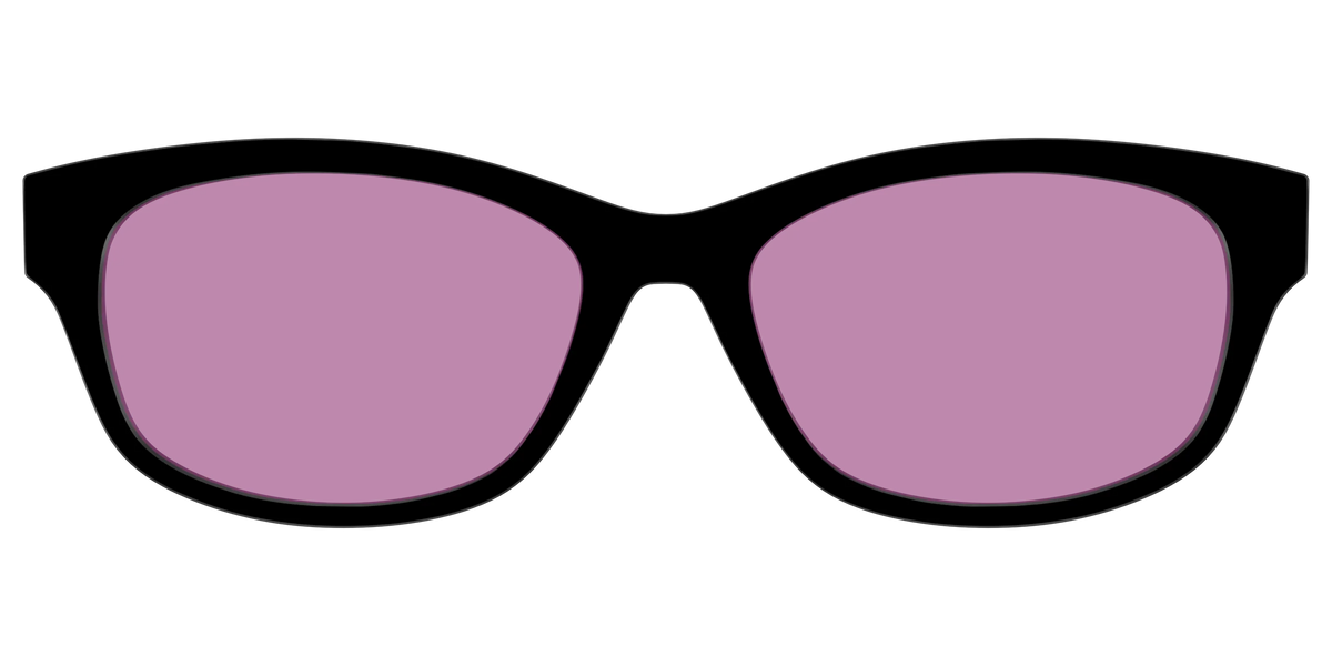 The Black with Pink Racquet Sport Lens