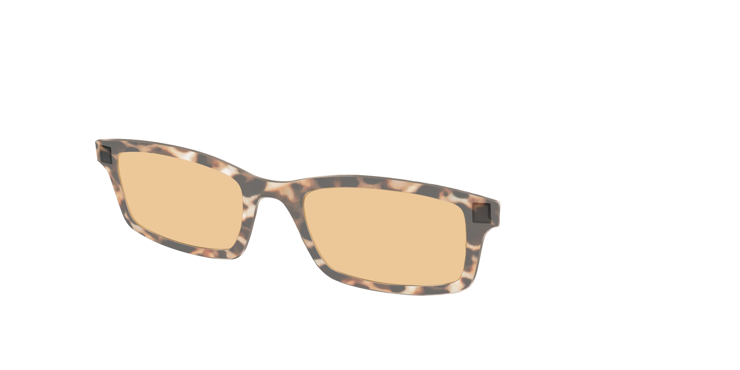 The Neutral Tort Crystal With Umber Brown Lens