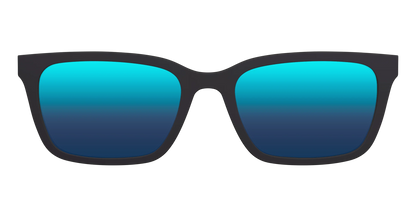 The Polarized Blue Reflective Sun Top