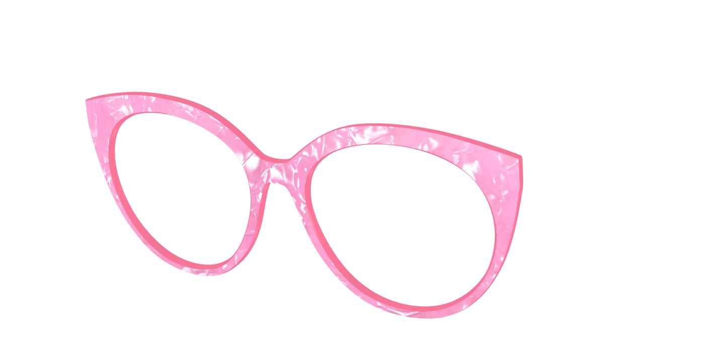The Pink Tourmaline Pearl Marble