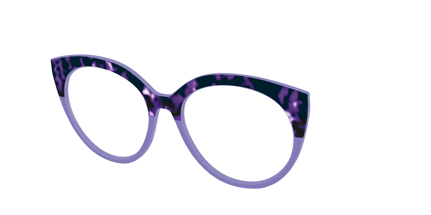 The Iris Tortoise Crystal Split
