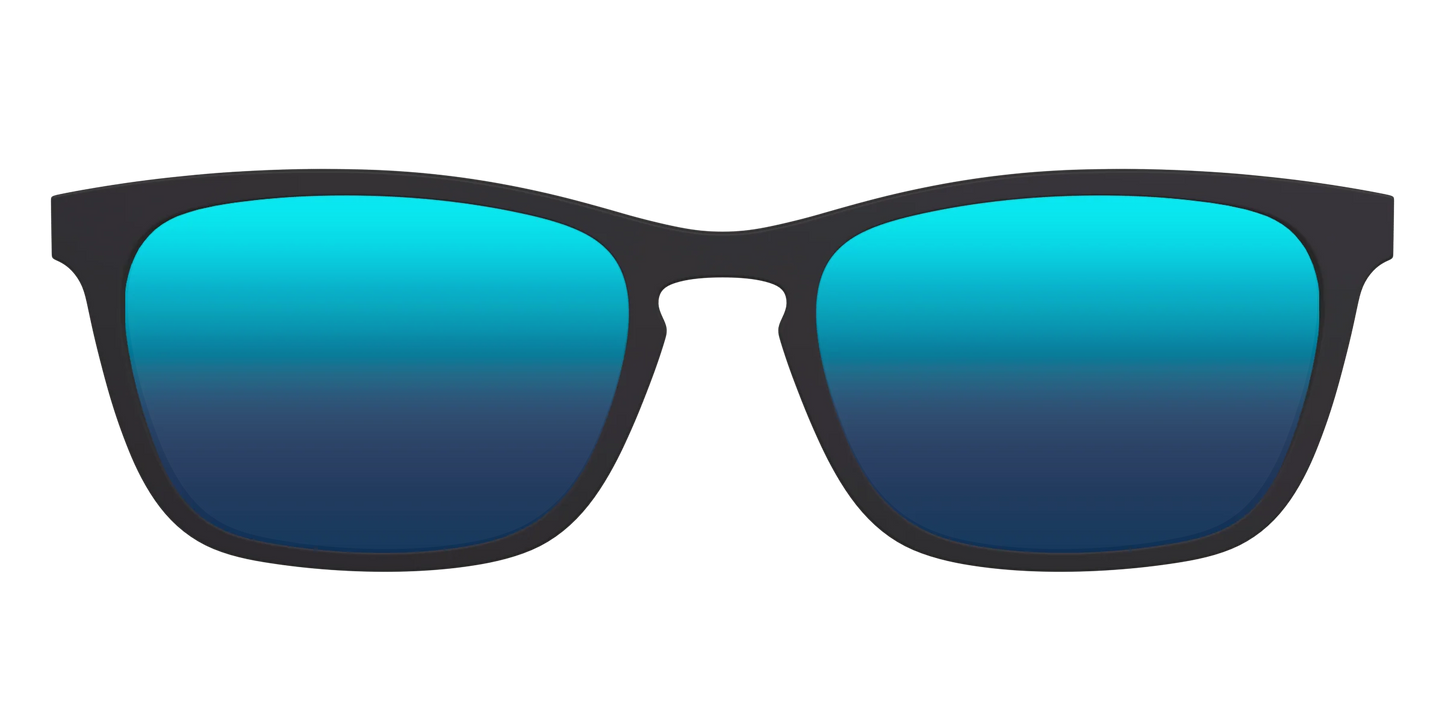 The Polarized Blue Reflective Sun Top
