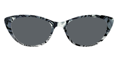 The Polarized Zebra Pearl Split Sun Top