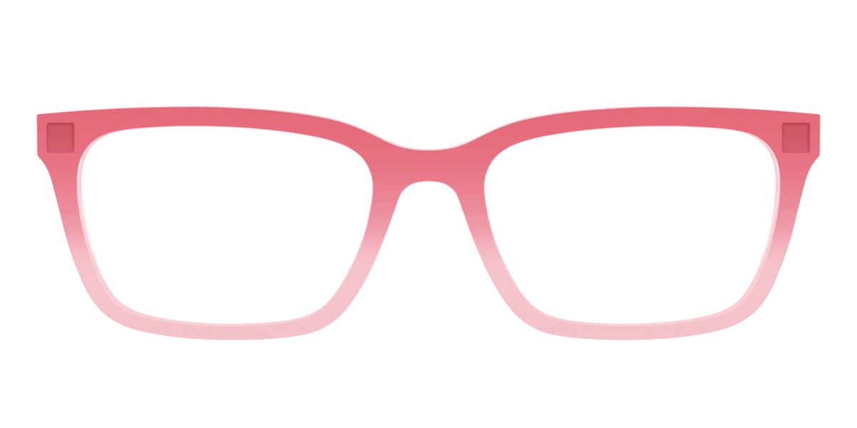 The Red to Coral Gradient Crystal