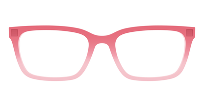 The Red to Coral Gradient Crystal