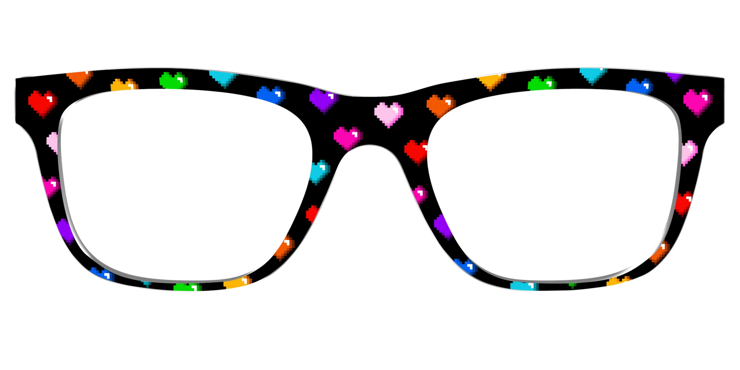The 8-Bit Rainbow Hearts