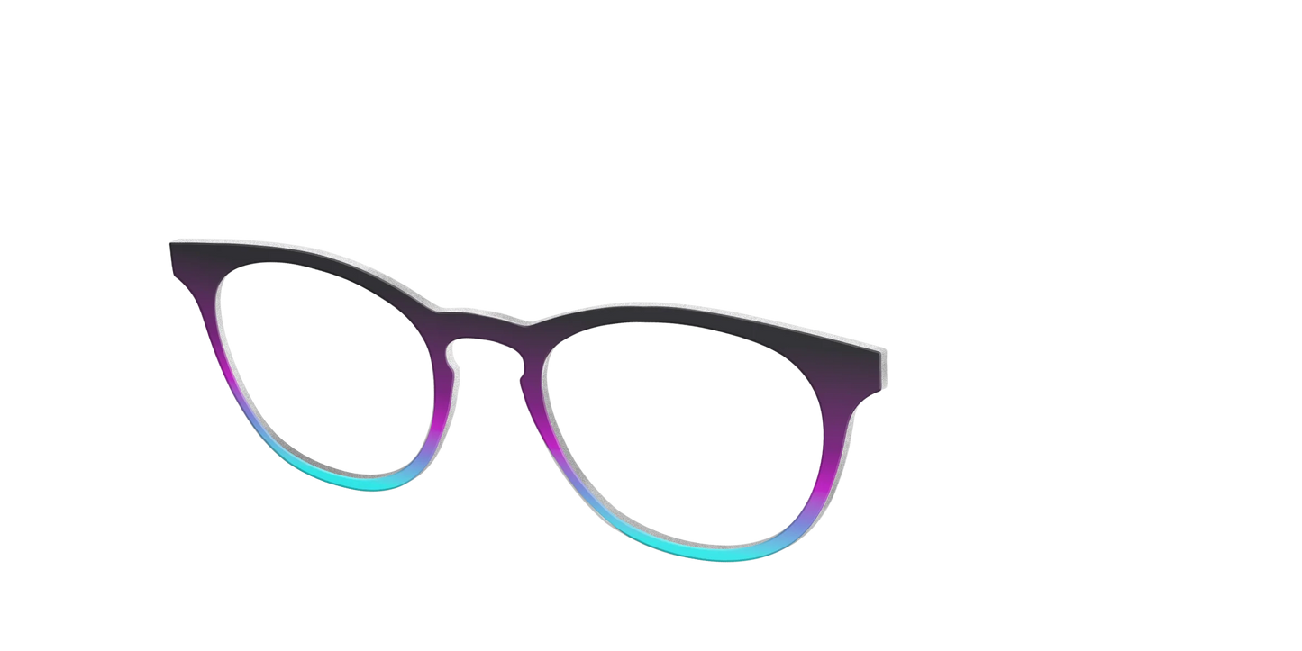 The Licorice to Seafoam Gradient