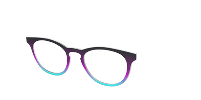 The Licorice to Seafoam Gradient
