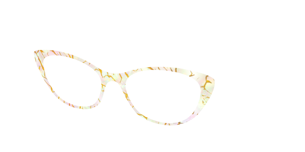 The Opalescent Pearl with Gold Streaks