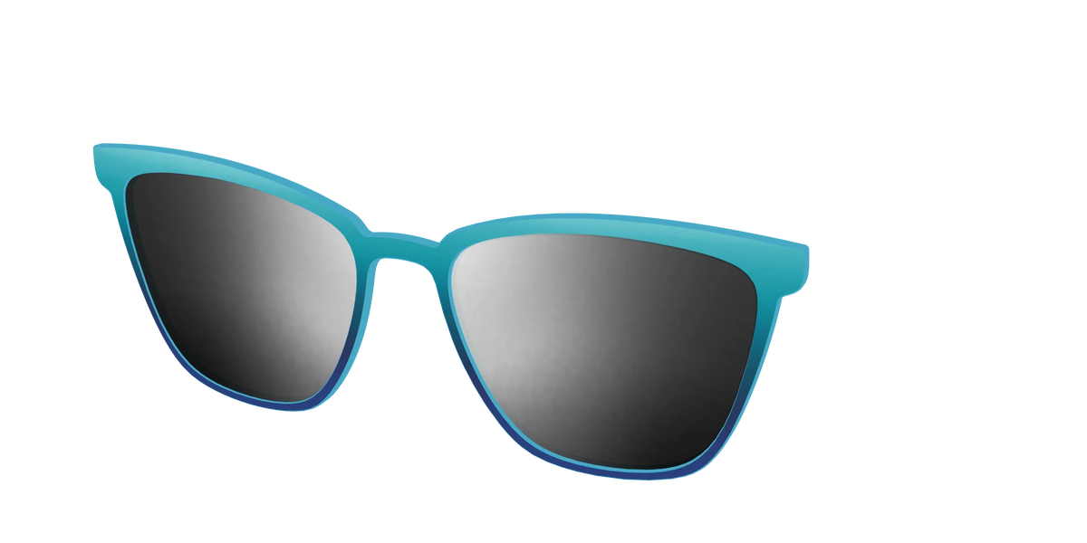 The Polarized Ocean Blue Sun Top
