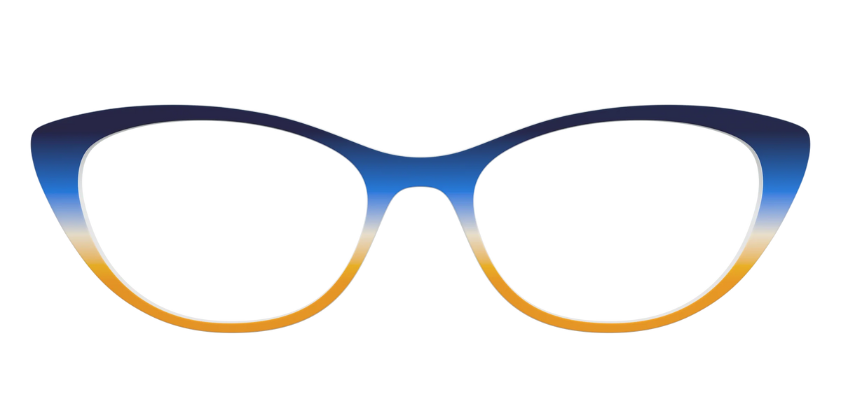 The Royal Blue to Gold Gradient