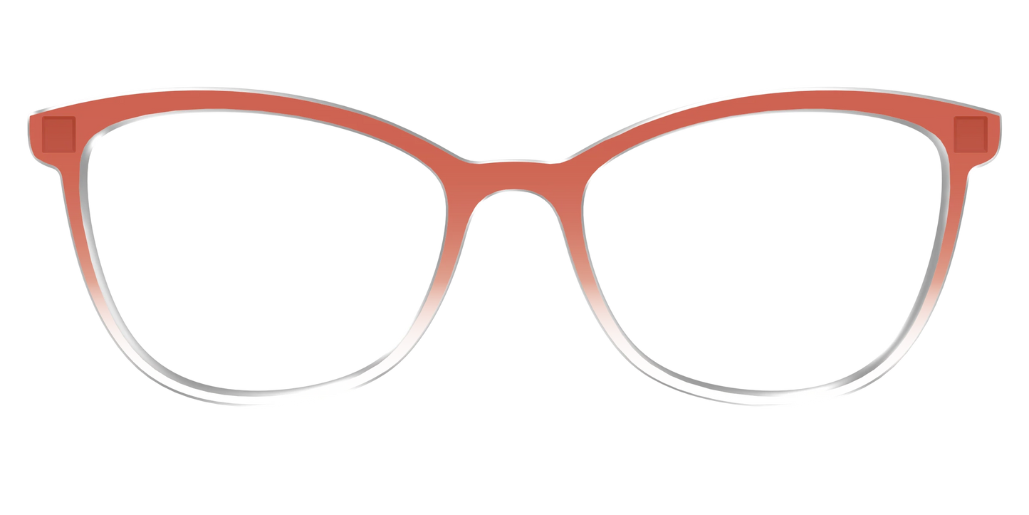 The Burnt Orange Gradient Crystal