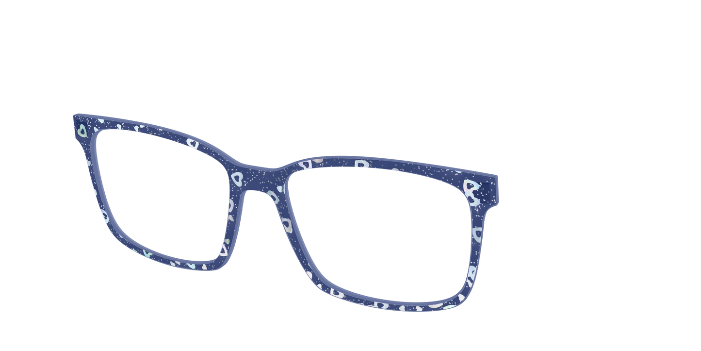 The Denim Heart Glitter Crystal