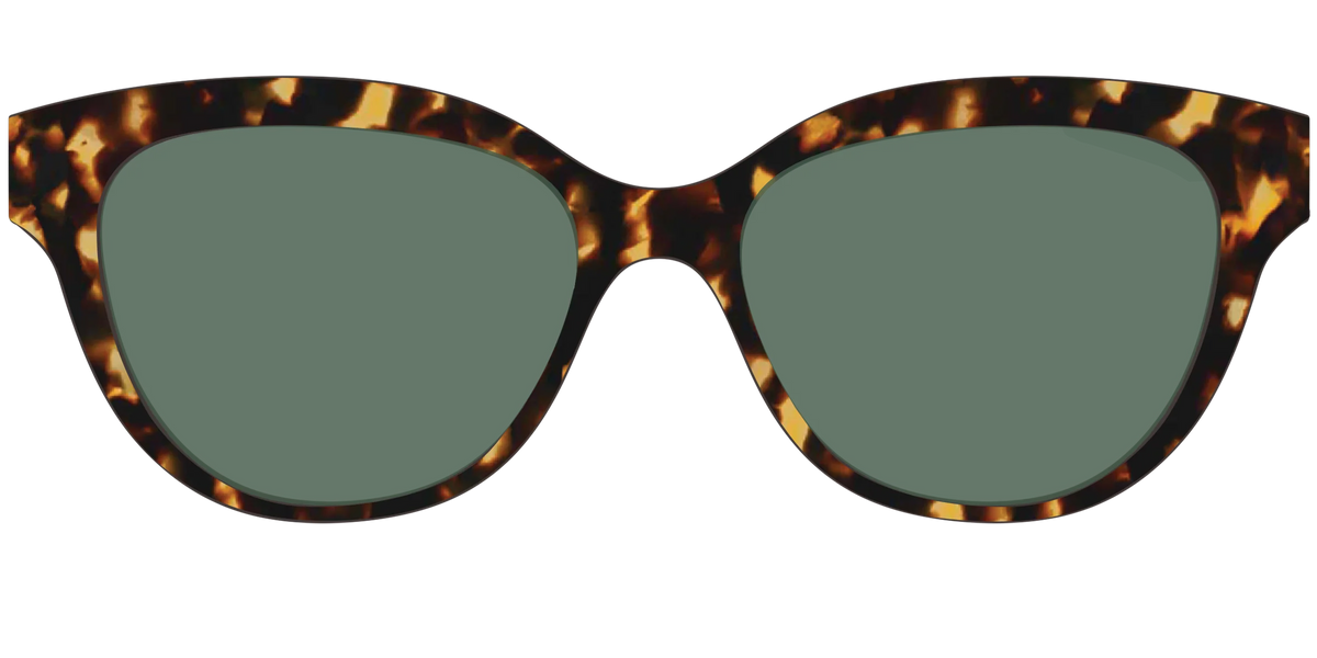 The Non-Polarized Green Tortoise Sun Top