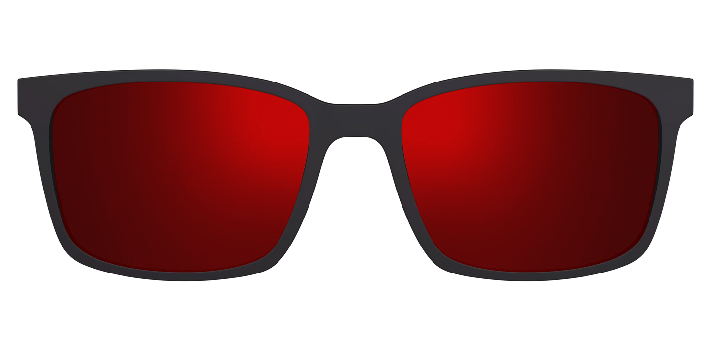 The Polarized Red Reflective Sun Top