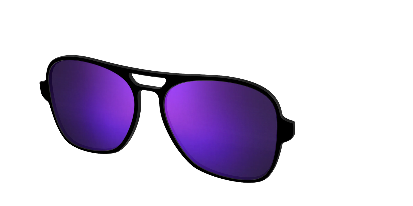 The Polarized Purple Reflective Sun Top
