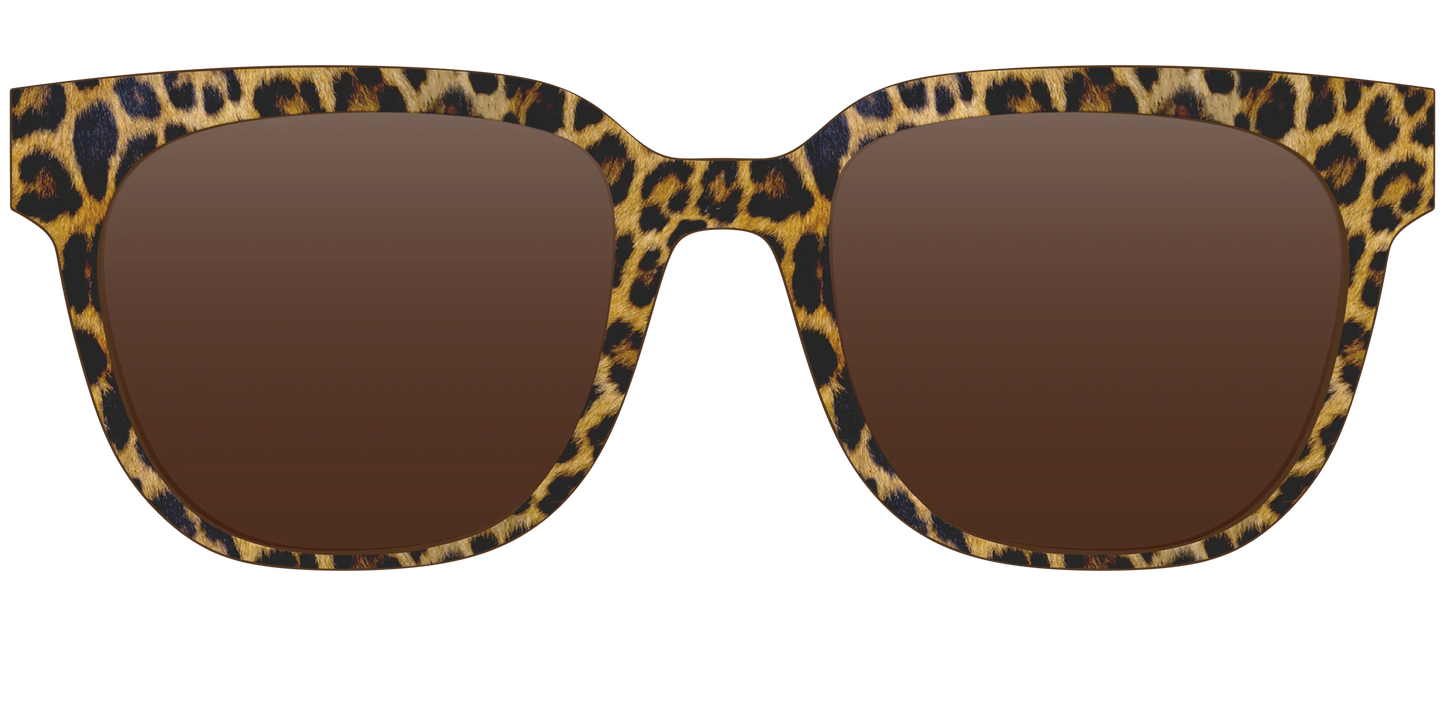 The Polarized Cheetah Spots Sun Top