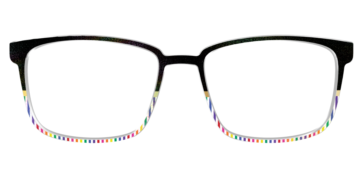 The Chic Pride Stripes Crystal with Gold Foil