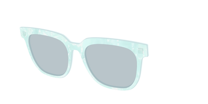 The Oceanic Pearl with Slate Blue Lens