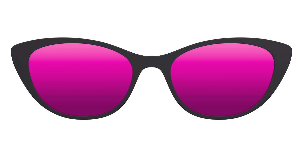 The Polarized Pink Reflective Sun Top